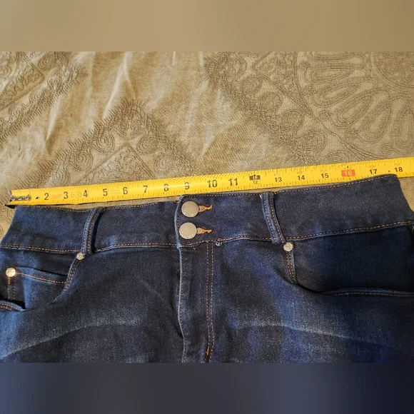 Dark Blue Tahari Women's Jeans - Picture 7 of 10